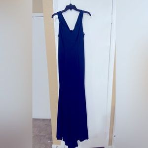 Navy Blue Formal Dress, Size M